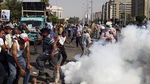 اشتباكات بين المتظاهرين والأمن في مصر- أرشيفية