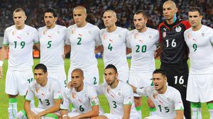 لاعبو منتخب الجزائر يتطلعون للمنافسة بمونديال البرازيل - أرشيفية
