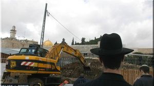 سلطات الاحتلال ترعى حفريات المتطرفين وتهويد القدس ـ أرشيفية 