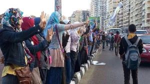 متظاهرات في الإسكندرية - أرشيفية