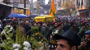 جنازة القيادي في حزب الله حسان اللقيس - الاناضول