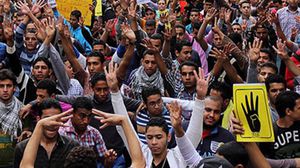 شهدت محافظات مصرية عدة مظاهرات رافضة للانقلاب - أرشيفية
