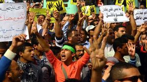 المظاهرات ضد نظام السيسي لم تتوقف في مصر - أرشيفية- أ ف ب
