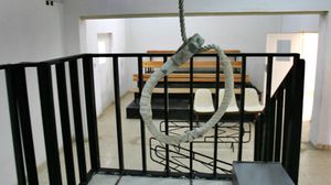 منصة الإعدام في سجن سواقة بالإردن - أرشيفية