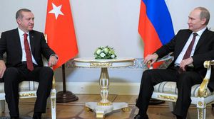 الرئيس الروسي بوتين والرئيس التركي أردوغان - أرشيفية