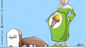 تونس الخضراء مهد الثورة ـ د.علاء اللقطة ـ كاريكاتير