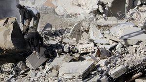 مراقبون اعتبروا قصف النظام محاولة لتعويض الخسائر العسكرية (أرشيفية) - الأناضول