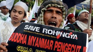 تعتبر بورما أقلية الروهينغا من المهاجرين - أ ف ب