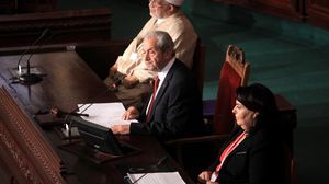 محمد الناصر رئيس البرلمان عن نداء تونس ينوبه مورو عن النهضة - الأناضول