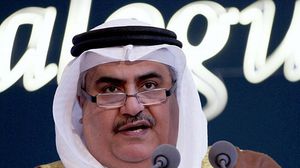 وزير خارجية المملكة البحرينية خالد بن أحمد- أرشيفية