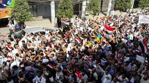 تجمع نحو أربعة آلاف متظاهر بوسط بغداد وآلاف آخرين في البصرة- غوغل