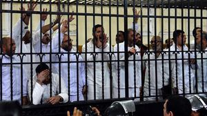قيادات الإخوان في المحكمة بمصر ـ أرشيفية