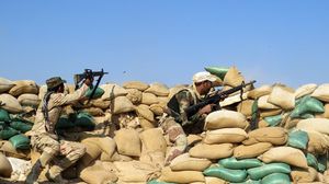 تنظيم الدولة استهدف موقعا لقوات البشمركة الكردية قرب قرية بعشيقة ـ أ ف ب 