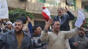العمال في مصر يطالبون بحقوقهم - أرشيفية