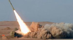 انطلق  الصاروخ من معسكر العمالقة في محافظة عمران شمال البلاد ـ أرشيفية