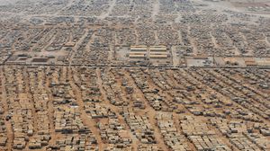 أكبر ثلاثة مخيمات في الأردن تضم 20 بالمئة من اللاجئين السوريين في العالم (أرشيفية) - أ ف ب