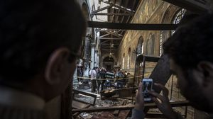 التفجير وقع داخل مجمع الكاتدرائية- أ ف ب