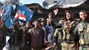 يستخدم نظام الأسد ما يسميها "انتصارات" له للتشجيع على الانضمام لمليشياته- أ ف ب