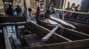 تفجير كنيسة البطرسية أسفر عن 25 قتيلا - أ ف ب