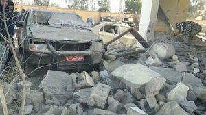 قصفت طائرات حفتر عدة موقع لقوات حكومة الوفاق بينها هذه الكتيبة جنوب سرت