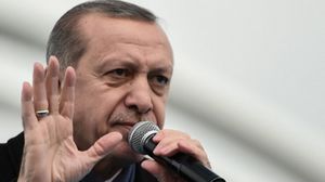 اتهامات الرئيس التركي أردوغان جاءت خلال خطاب له في العاصمة أنقرة- أ ف ب 