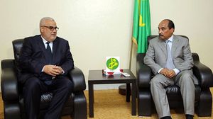 الرئيس الموريتانيا في استقبال رئيس الحكومة لمغربية ابن كيران - أرشيفية