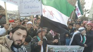 مظاهرات في الغوطة الشرقية في أول أيام وقف إطلاق النار - تويتر