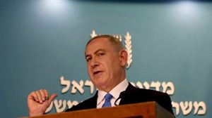 نتنياهو وصف الصراع مع الفلسطينيين بأنه هامشي إذا ما قورن بالأحداث في المنطقة- أ ف ب 