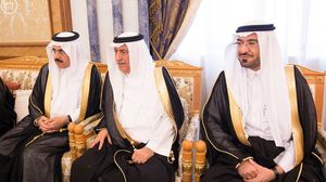 سعد الجبري (يمين) شغل عدة مناصب رفيعة بوزارة الداخلية ووصل إلى رتبة وزير قبل إقالته عام 2015- واس
