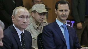 فلاديمير بوتين أكد أن روسيا ستستمر في تقديم كل مساعدة ممكنة لسوريا - ا ف ب 