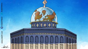 كاريكاتير اللقطة القدس
