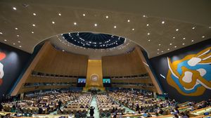 من المتوقع أن تصوّت الجمعية العامة للأمم المتحدة الجمعة أو الإثنين على مشروع قرار يدين إطلاق الصواريخ على إسرائيل- جيتي