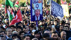 تتواصل في مدن تركية مظاهرات وفغاليات منددة بترامب بعد قراره بخصوص القدس المحتلة- جيتي 