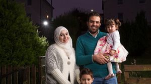 عائلة سورية في اسكتلندا لاجئة