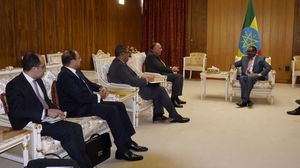 وزير الخارجية سامح شكري في زيارة سابقة لإثيوبيا - أرشيفية