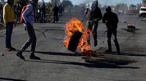 أطلق جنود الاحتلال النار وقنابل الغاز صوب المتظاهرين الفلسطينيين شرق مدينة غزة- فيسبوك