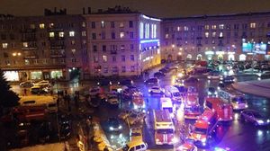 الشرطة الروسية قالت إن 10 جرحى سقطوا بالانفجار الذي وقع بمركز تجاري- توتير