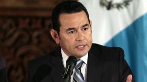 رئيس غواتيمالا جيمي موراليس أعلن نقل سفارة بلاده من تل أبيب إلى القدس المحتلة- جيتي
