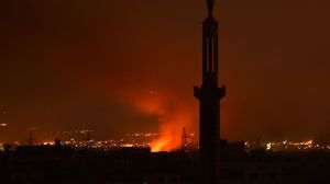 الجيس الإسرائيلي قصف الليلة عدة أهداف في دمشق- جيتي