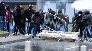 أحصت الشرطة 5500 متظاهر تجمعوا في الحي الأوروبي- الأناضول