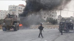  أطلقت قوات الاحتلال النار باتجاه فلسطيني في بلدة دير أبو مشعل بمدينة رام الله- الأناضول