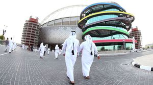 يشار إلى أن قطر فازت في 2010 باستضافة مونديال 2022، كأول دولة في منطقة الشرق الأوسط- جيتي
