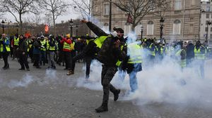 باريس تشهد باستمرار مظاهرات احتجاجية للمطالبة بالعدالة الاجتماعية والاقتصادية- جيتي