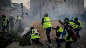 كان 55 شخصا أصيبوا، فيما اعتقل المئات، السبت، في المظاهرات التي تشهدها العاصمة باريس- جيتي