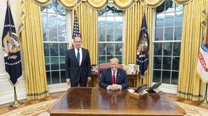 لافروف في صورة تذكارية مع ترامب في البيت الأبيض- الرئاسة الأمريكية