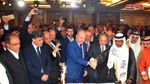 في كانون ثاني/ ديسمبر الماضي احتفلت السفارة الإماراتية في دمشق باليوم الوطني الـ48 بحضور وزير خارجية سوريا- سانا
