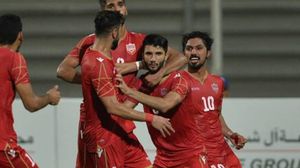 سجل هدف الفوز الثمين للأحمر البحريني اللاعب محمد سعد الرميحي - فيسبوك