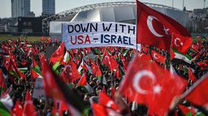 تظاهرة ضد إسرائيل في إسطنبول- جيتي