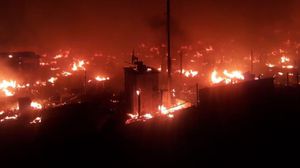 أحرقت أكثر من 100 خيمة وشرّد نحو 700 سوري إلى مناطق أخرى- تويتر