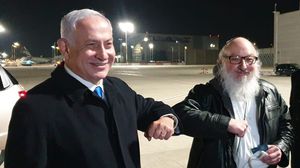 نتنياهو مع بولارد بعد وصوله تل أبيب- حساب نتنياهو عبر تويتر